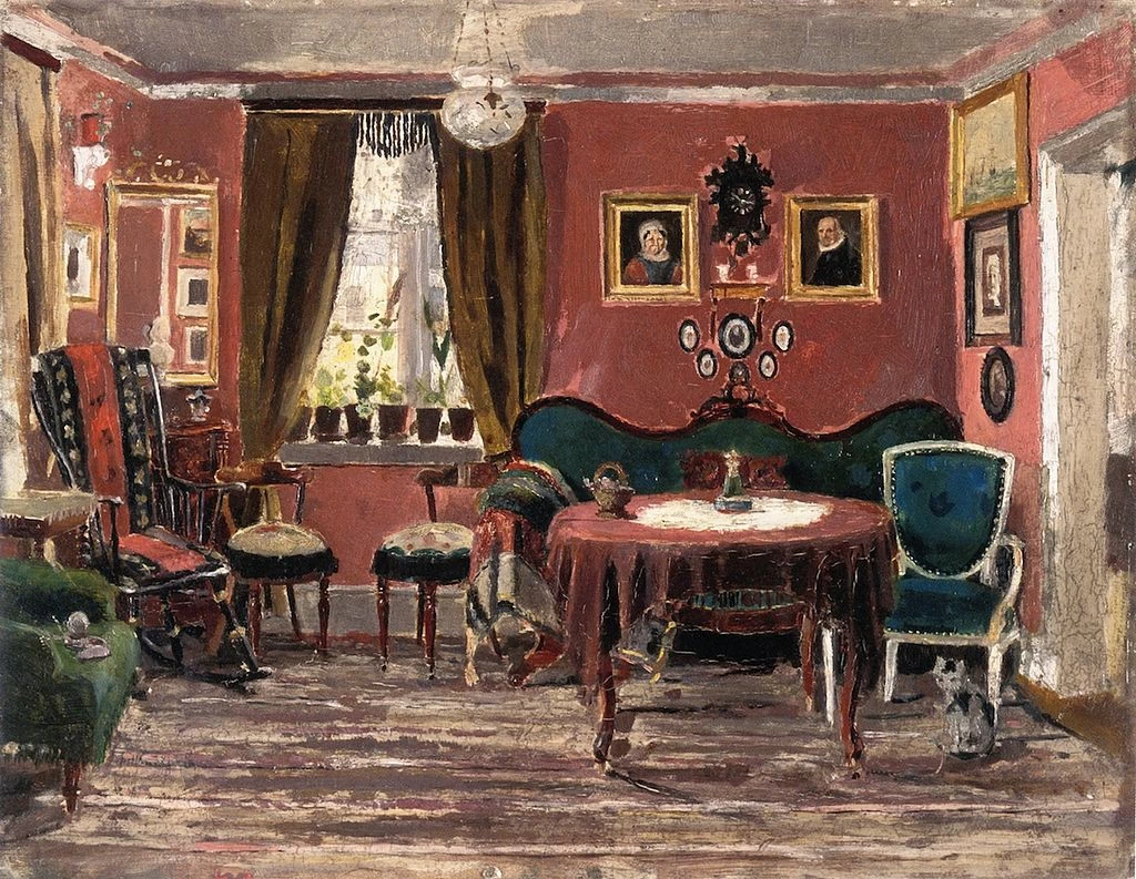 Il soggiorno delle signorine Munch in Pilestredet 61 - 1881